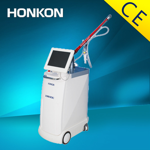 Co2 Fractional Laser Machine For Acne Scars and age spots Removal 150μm - 500μm
