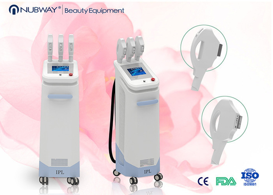 Non - invasive IPL RF Beauty Equipment / Permanent Hair Removal Machine