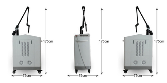 Wrinkle Depilation Reduction Q switched Nd Yag Laser Tattoo Removal Machine