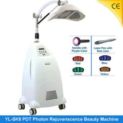 Red , Yellow Light Photon LED Skin Rejuvenation / Lipo Laser Weight Loss Machine YL-SK8