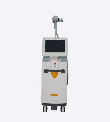 Non-invasive fractional erbium yag laser for skin resurfacing