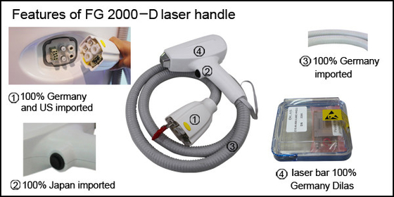 808nm diode laser hair removal machine