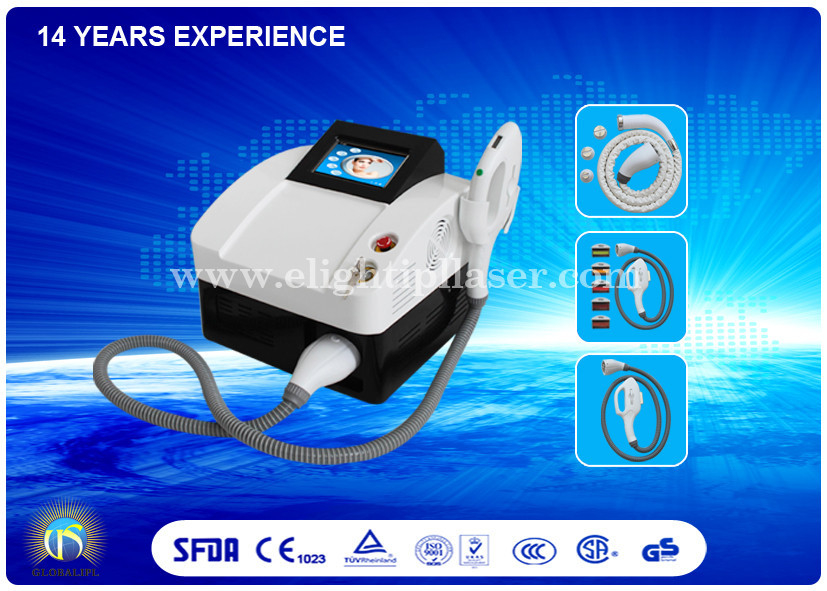 3 IN 1 Beauty Salon Machine E light IPL RF For Hair Removal Vascular Therapy