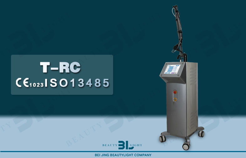 High performance RF excited co2 fractional laser machine for scar removal and face resurfacing