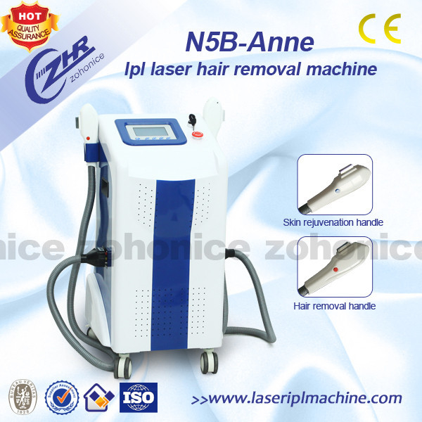 Salon Vertical IPL Hair Removal Machines Intense pulse light For Pore Clean