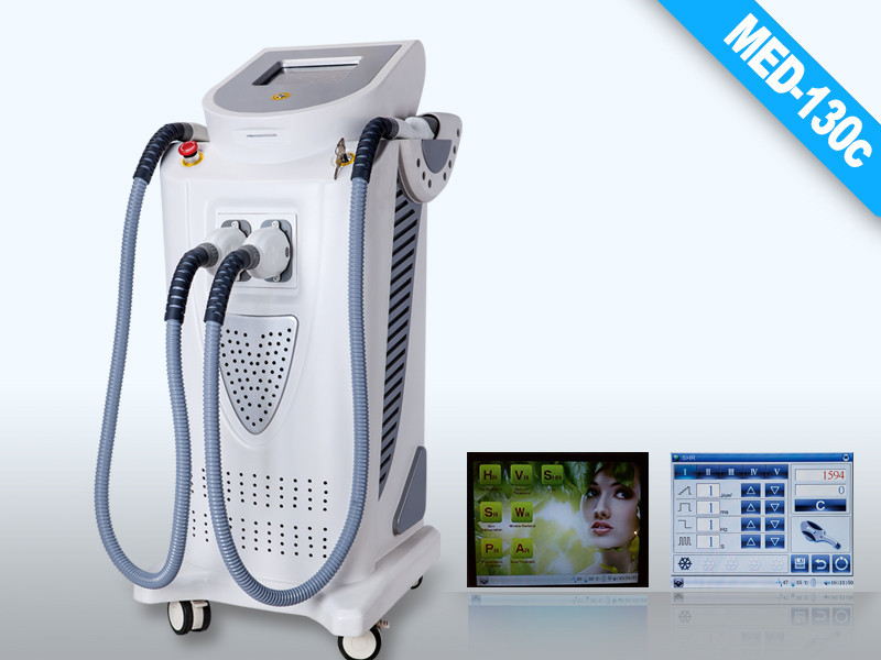 Professional IPL Hair Removal Machines with Two Handpieces