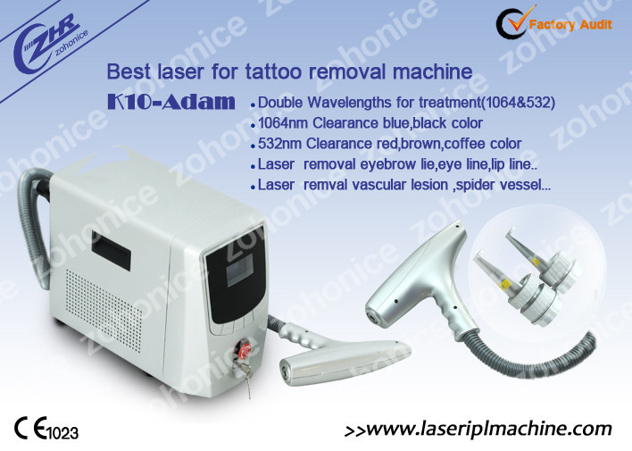 Portable Classical Laser Tattoo Removal Machine For Colorful Eyebrow Removal