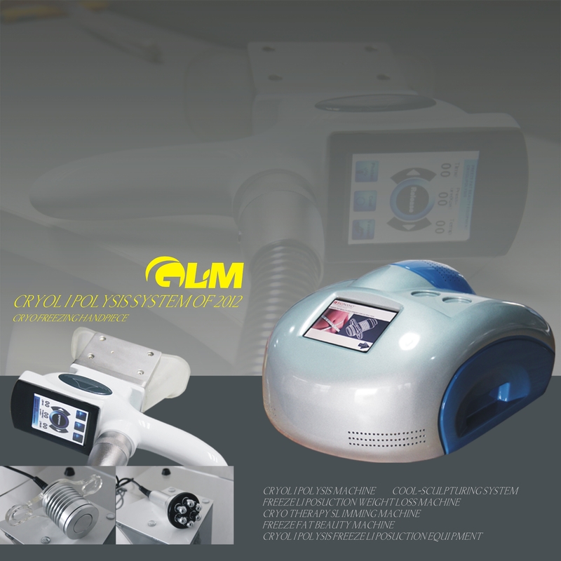 Portbale Body Slimming Beauty Equipment , Ultrasound Cavitation Vacuum Cryolipolysis Machine