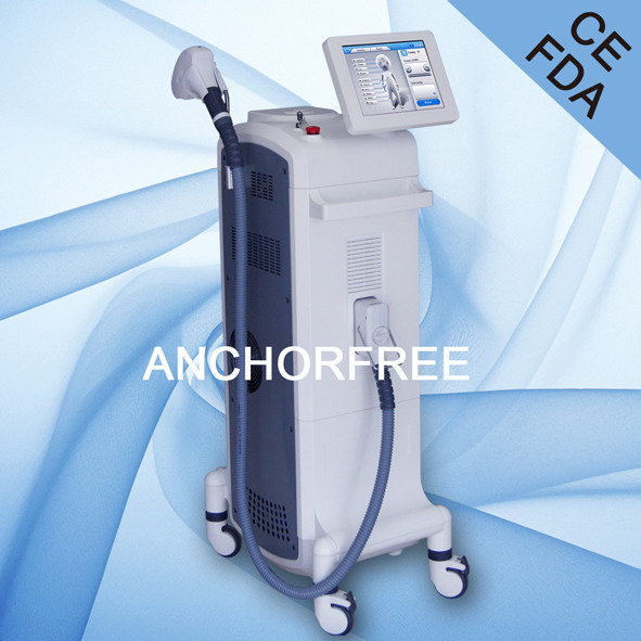 10Hz Diode Laser Hair Removal Machine Contact Cooling 4 Degrees Centigrade