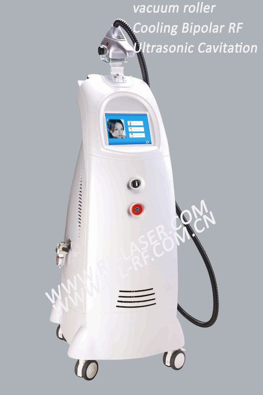Vacuum Roller (LPG) + Bipolar RF + Cavitation Slimming Machine