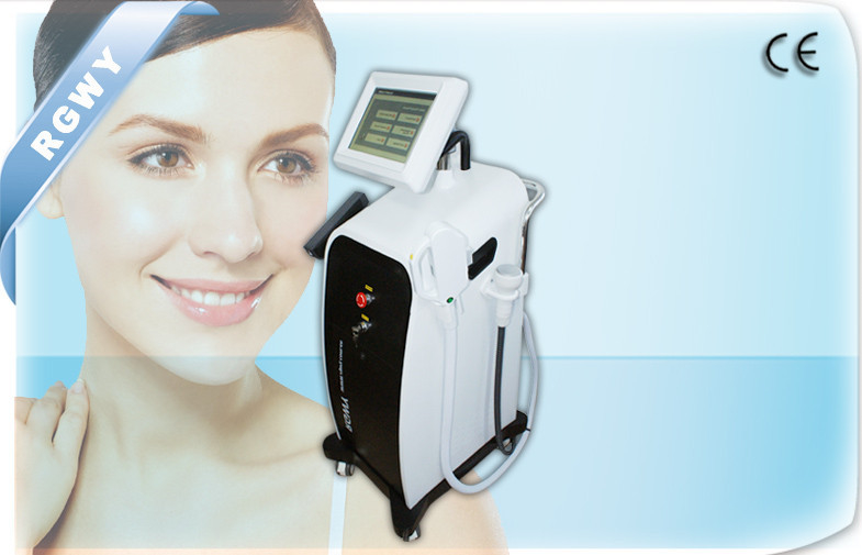 Laser IPL RF Beauty Equipment 3MHZ Cooling handle 430nm 530nm 640nm Filter