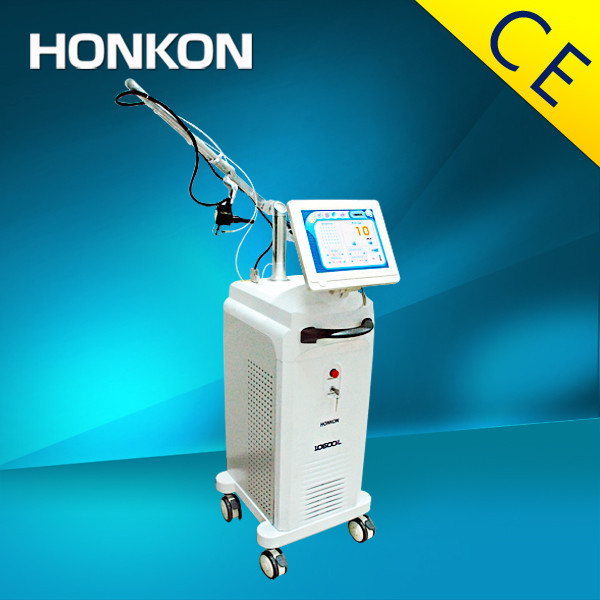 Painless High Power Co2 Fractional Laser Machine for Remove Surgical Scars AC 110V 60HZ