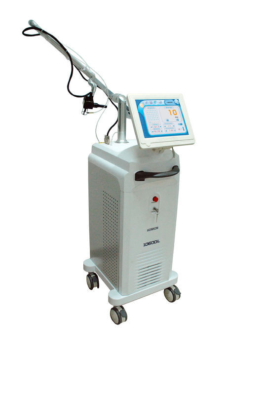 Vertical Glass Tube Co2 Fractional Laser Beauty Equipment For Scar Removal , Skin Rejuvenation