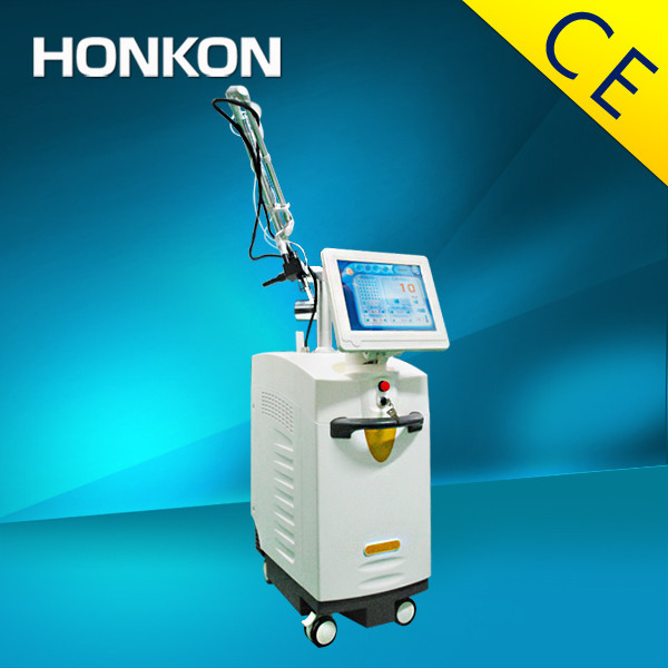 Professional Co2 Fractional Laser Machine For Removal Pigment Spot , Skin Whitening