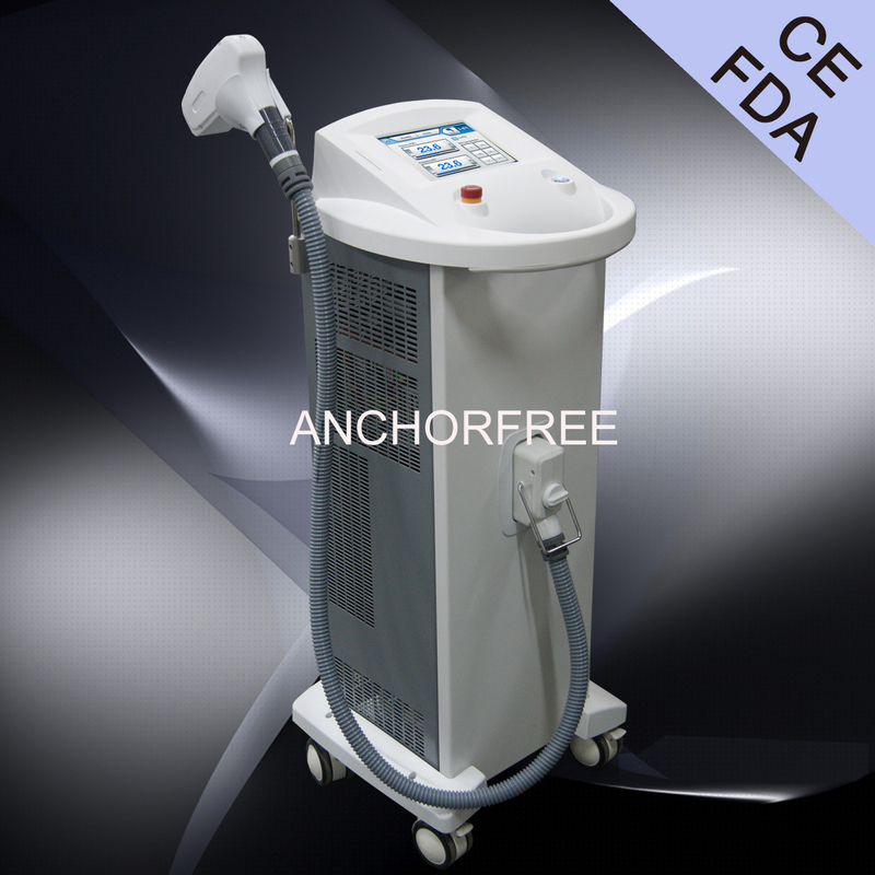 808nm Diode Laser Hair Removal Machine with 10mm X 10mm Spot Size