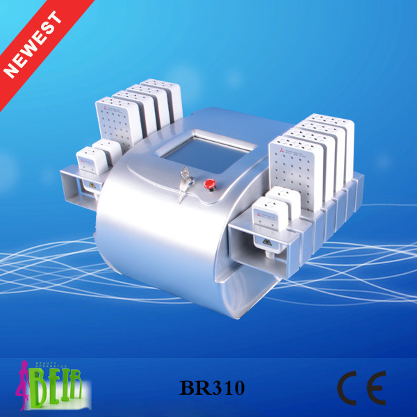 wholesale with bottom price laser lipo lipolaser slimming machine with 650nm &amp; 980nm dual waves