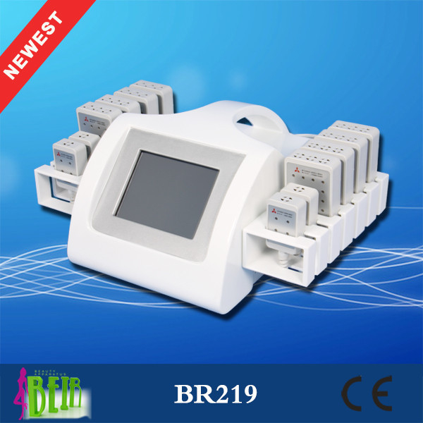 Lipolaser portable Machine lipo laser fat dissolving with 208 diodes BR219（Factory Price）