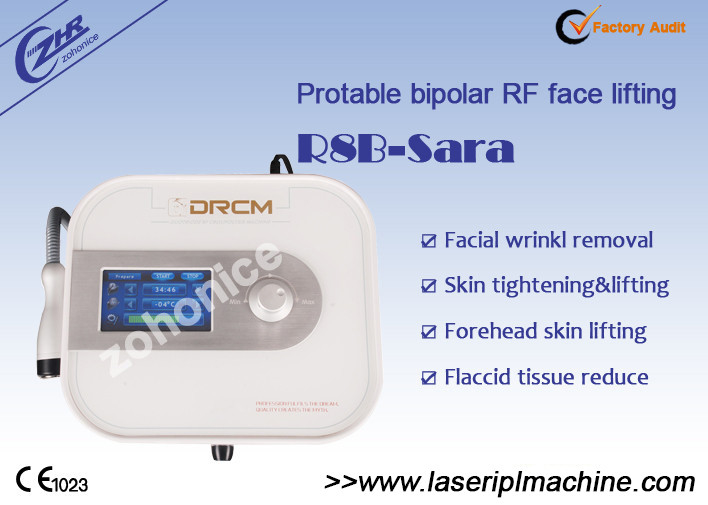 Portable Wrinkle Remove , Skin Rejuvenation RF Beauty Equipment 1mhz